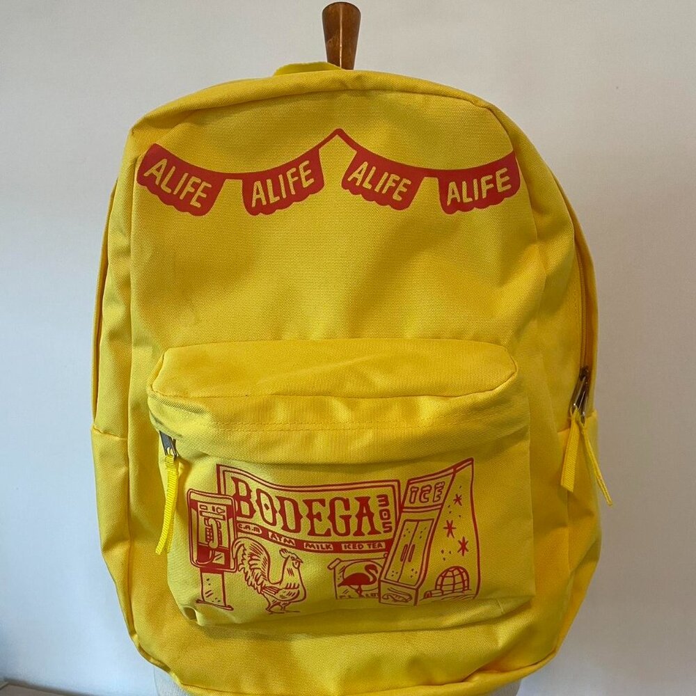 Rare Brisk Bodega Yellow Backpack - Limited edition 2013